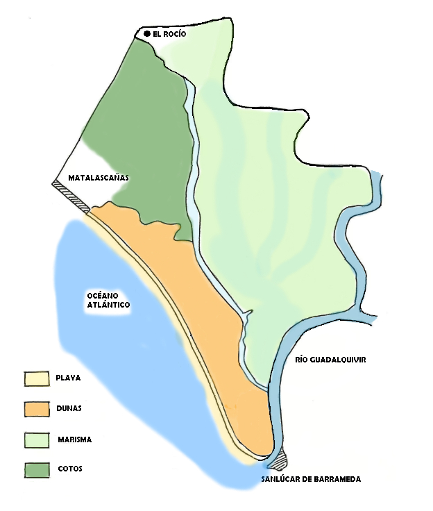Mapa Doñana 2